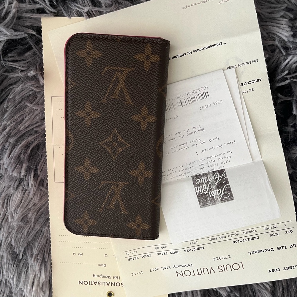 Louis Vuitton Pink Phone Case